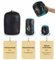 Спальник пуховий Naturehike CW400 розмір М чорний NH18C400-D - изображение 9