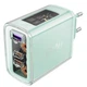 Зарядне мережеве ACEFAST A45 PD65W GaN 2хType-C 1хUSB швидка зарядка для телефонів Android iOs Apple Бірюзовий - зображення 1