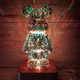 Нічник світильник 3D TOPA Ведмідь Ведмедик феєрверк RGB 7 кольорів - зображення 3