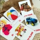 Карточки Домана ''Игрушки'' на английском языке, в наборе 16 карточек - изображение 2