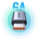 Кабель USB C Ugreen US554 6A 100W 40Mbs Space Grey (90790) - зображення 3
