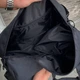 Черная спортивная дорожная сумка текстильная сумка с отделением для обуви Strong - изображение 8