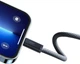 Кабель Baseus Dynamic Series Fast Charging Data Cable Type-C to iP 20W 2m Slate Gray (CALD000116) - изображение 4