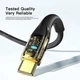 Кабель Essager Interstellar Transparent Design USB Cable Type C to Type C 100W 2 м Black (EXCTT1-XJA01-P) - зображення 4