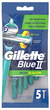 Maszynka do golenia dla mężczyzn Gillette Blue 2 Plus Slalom 5 szt (7702018466726) - obraz 1