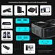 Мультимедійний проектор Yaber Y60 HD 5500 Лм з динаміками - зображення 4