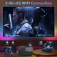 Мультимедийный проектор Zenwire A4300 Pro Full HD 5500 Лм Wi-Fi Bluetooth с динамиками - изображение 4