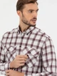 Рубашка мужская Pierre Cardin G021GL004.000.1549781.VR014 L Бордовая (8682734291569) - изображение 5
