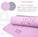 Коврик для йоги Up & Forward 183x61x0.6 см TPE Amethyst Flower (UF-9500) - изображение 5