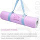 Коврик для йоги Up & Forward 183x61x0.6 см TPE Amethyst Flower (UF-9500) - изображение 8