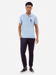 Поло длинное мужское U.S. Polo Assn 113044-8800A(SURF BLUE HEATHER) M Голубое (786660404036) - изображение 3