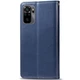 Кожаный чехол книжка GETMAN Gallant (PU) для Xiaomi Redmi Note 10 / Note 10s Blue - изображение 4