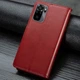 Шкіряний чохол книжка GETMAN Gallant (PU) для Xiaomi Redmi Note 10 / Note 10s Red - зображення 6