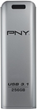 Флеш пам'ять PNY Elite 256 GB USB 3.1 Grey (FD256ESTEEL31G-EF) - зображення 2