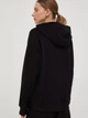 Худи женское DKNY Metallic Logo Hoodie DP2T9057-BSV L Черный/Серебряный (755406237207) - изображение 2