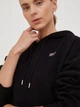 Худи женское DKNY Metallic Logo Hoodie DP2T9057-BSV L Черный/Серебряный (755406237207) - изображение 4