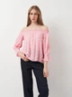 Блузка женская H&M 0596346_роз 34 Розовая (2000001337271) - изображение 1
