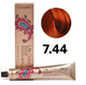 Стойкая крем-краска Farmavita Life Color Plus 7.44 Блoндин нacыщeнный мeдный 100 мл - изображение 1