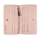 Персиковый женский кошелёк из фактуной кожи Ashwood J56 PEACH WHIP - изображение 4