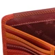 Средний женский кожаный кошелёк красного цвета Visconti RB97 RED MULTI - изображение 6