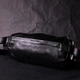 Большая кожаная сумка-бананка чёрного цвета Grande Pelle 742610 - изображение 6