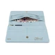 Голубой женский кошелёк из фактуной кожи Ashwood J56 WINTER SKY - изображение 5