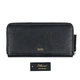 Чёрный кошелёк из натуральной кожи Ashwood J51 Black - изображение 2