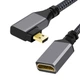 Кабель удлинитель угловой 4К Micro HDMI - HDMI (M/F) 60Hz, 20 см (Left) (48647) - изображение 2
