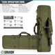 Тактичний подвійний чохол для зброї Savior Equipment OD Green 42" - зображення 2