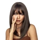 Женский парик TINY LANA LC5056-1 с челкой из высокотемпературного волокна Medium Brown (79299316) - изображение 2