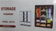 Складной шкаф STORAGE WARDROBE 175 х 130 х 45 см Коричневый каркасный тканевый (SH778422) - изображение 2