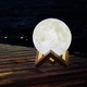 Светильник Луна 3D Moon Light&nbsp;диаметр сенсорный 15 см 5 режимов Ночник (SH778062) - изображение 4