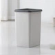 Ведро для мусора 12 л пластиковое MVM BIN-02 12L GRAY - изображение 3