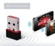 USB Wi-Fi адаптер Ralink RT 7601 міні мережева карта для T2 приставки / супутника Т2 (562402207) - зображення 5