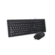 Комплект (клавиатура, мышь) A4Tech KR-8372S Black - изображение 2