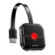 Перехідник YESIDO TV10 2.4G/4K WiFi Wireless Бездротовий приймач екрану HD для TV/телебачення/фільмів Чорний - изображение 1