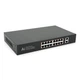 POE коммутатор Merlion 16 POE 10/100 + 2 RJ45 10/100/1000+ встроенный блок питания 52V 3.85A - изображение 1