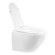 Подвесной унитаз Qtap Swan QT16335178W + ПОДАРОК Ершик подвесной QT + Держатель бумаги QT - изображение 7