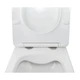Унитаз подвесной Qtap Jay 490x370x360 мм с сиденьем Slim Duroplast + ПОДАРОК Ершик подвесной QT + Держатель бумаги QT - изображение 8