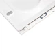 Унітаз підлоговий Qtap Robin Rimless 665x380x845 мм із сидінням Slim Duroplast + ПОДАРУНОК Йоржик підвісний QT Chrome - зображення 6