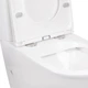 Унітаз підлоговий Qtap Robin Rimless 665x380x845 мм із сидінням Slim Duroplast + ПОДАРУНОК Йоржик підвісний QT Chrome - зображення 9