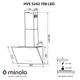 Вытяжка декоративная Minola HVS 5242 WH 700 LED - изображение 14