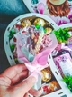 Подарочный набор с косметикой, сладостями и декором в деревянной коробке-сердечком для любимой девушки жены на день рождения. - изображение 2