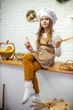 Фартук детский Latte Junior 7-12 лет Vsetex Бежевый - изображение 2