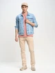 Spodnie regular fit męskie Big Star Erhat 190070805 W33L34 Beżowe (5900714628741) - obraz 3