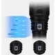 Ліхтар AK138-1 WHITE LASER LED PM60-TG, 8х18650, power bank, чохол, індикація заряду, ЗУ Type-C, zoom, Box - изображение 6
