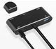 Адаптер 4K USB Type-C 3.1 -> HDMI/VGA/ТВ/USB 3.0/USB-C/OTG/3.5мм джек конвертер 5Gbps (672907249) Чорний - зображення 7