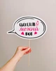 Набір фотобутафорії Happy Moments "Обережно, дівич-вечір" 12 шт (H-13) - зображення 4