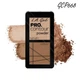 Пудровая палетка для контурирования L.A. Girl PRO Contour Powder 5.6 г - Highlighter-Bronzer GCP668 - изображение 1