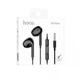 Навушники провідні вкладки HOCO M101 Max з мікрофоном Чорні - зображення 4